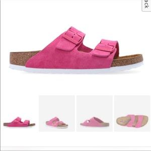 Pink Birkenstock Arizona